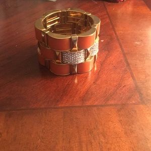 Beautiful orange juicy couture chunky bracelet